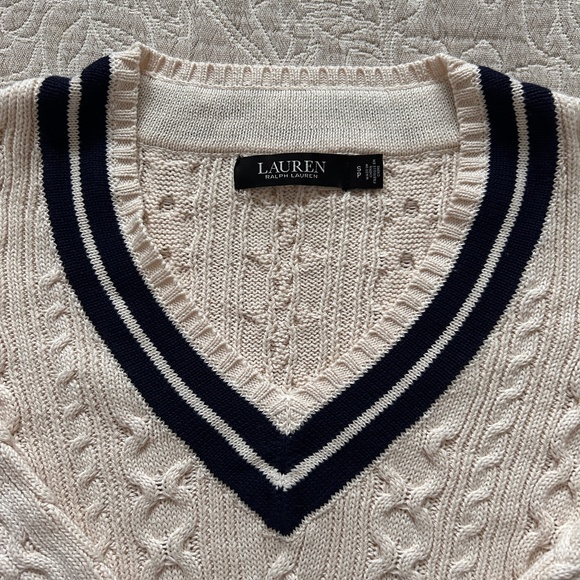 Ralph Lauren V Neck Sweater - Picture 3 of 4